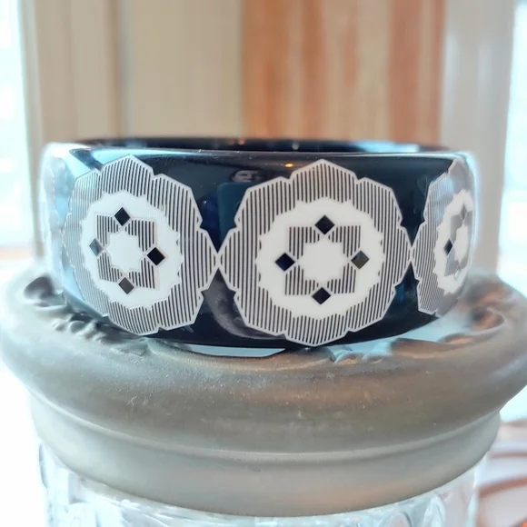 Tiffany & Co. Paloma Picasso Marrakech Black Bangle RARE - Picture 2 of 9